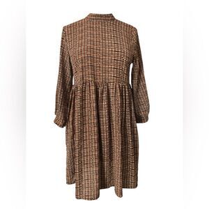 Molly Dress Size L Mock Neck Long Sleeve Fall